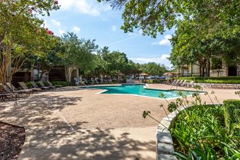Poolside area